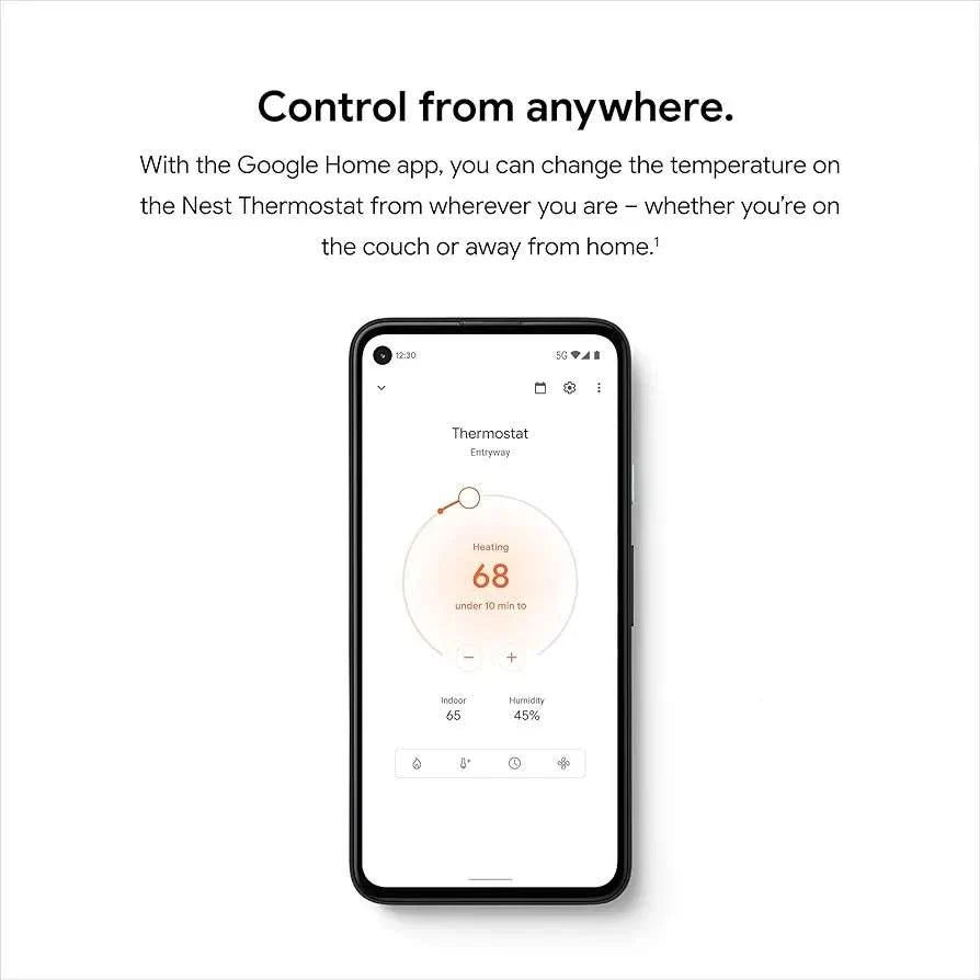 Nest Thermostat - Snow