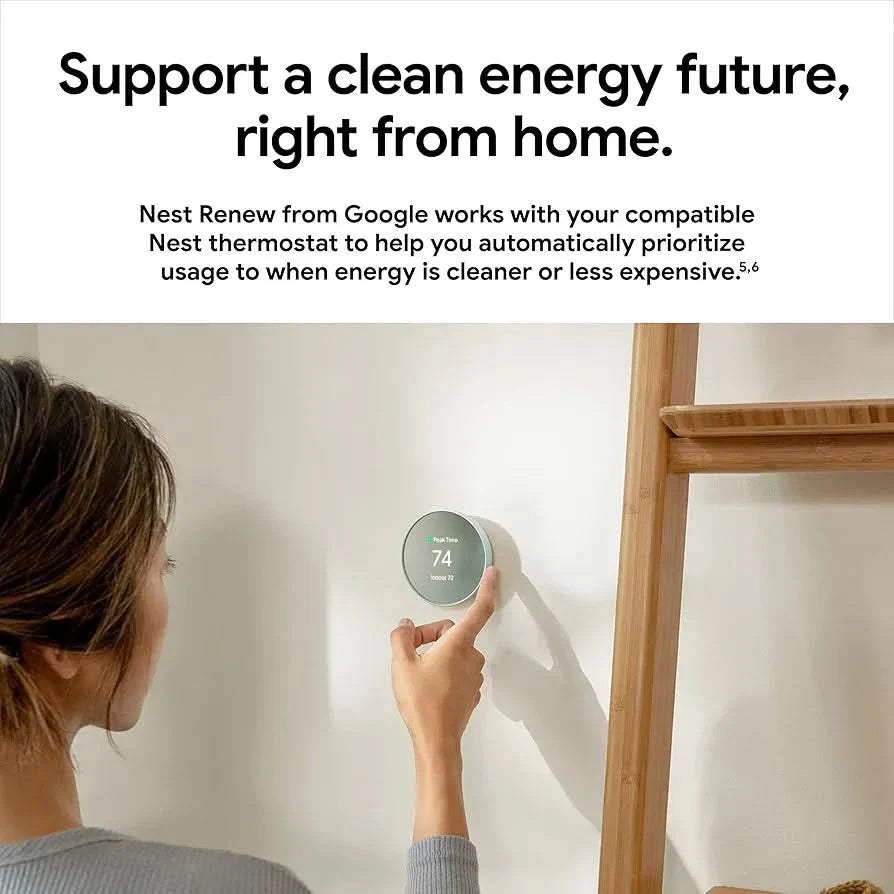 Nest Thermostat - Snow