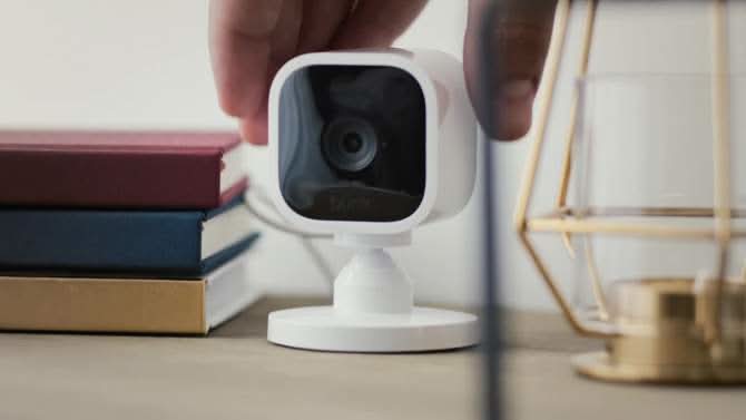 Blink Mini Security Camera - White