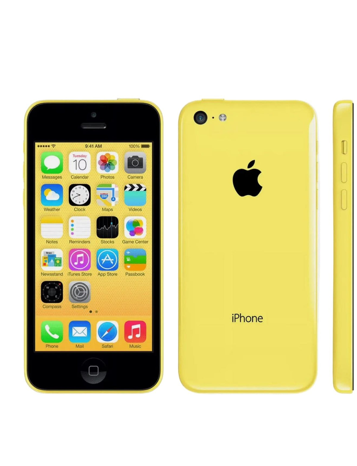 Apple iPhone 5C - Yellow / 8GB