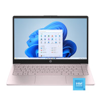 14-inch Windows 11 Laptop, Intel N150, 4GB RAM, 128GB eMMC, Pink