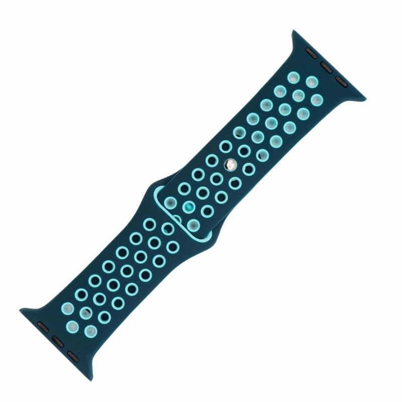 Ocean Blue Silicone Sport Band for Apple Watch