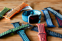 Ocean Blue Silicone Sport Band for Apple Watch