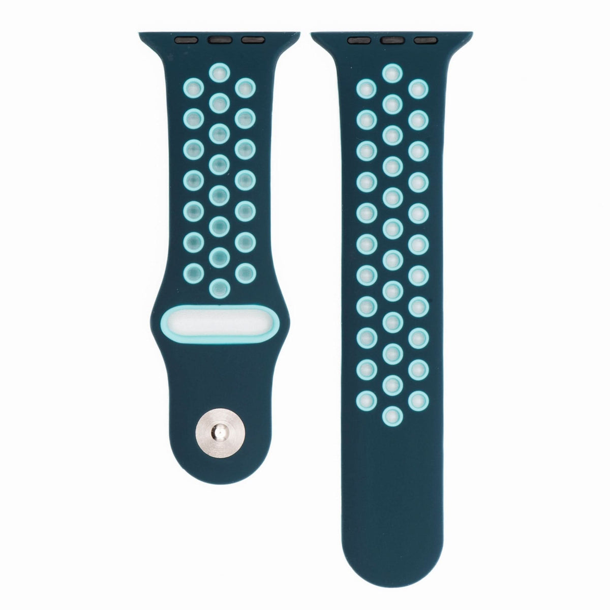 Ocean Blue Silicone Sport Band for Apple Watch