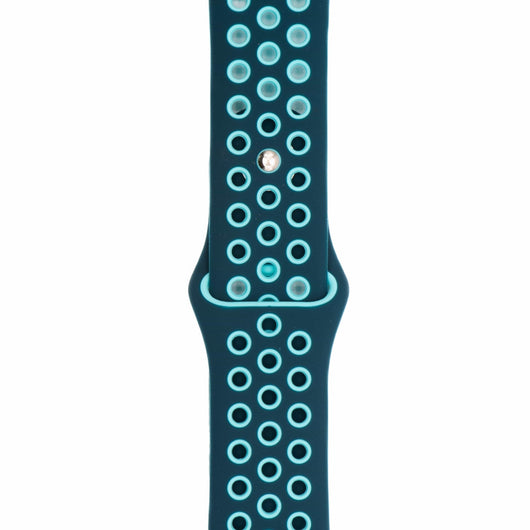 Ocean Blue Silicone Sport Band for Apple Watch