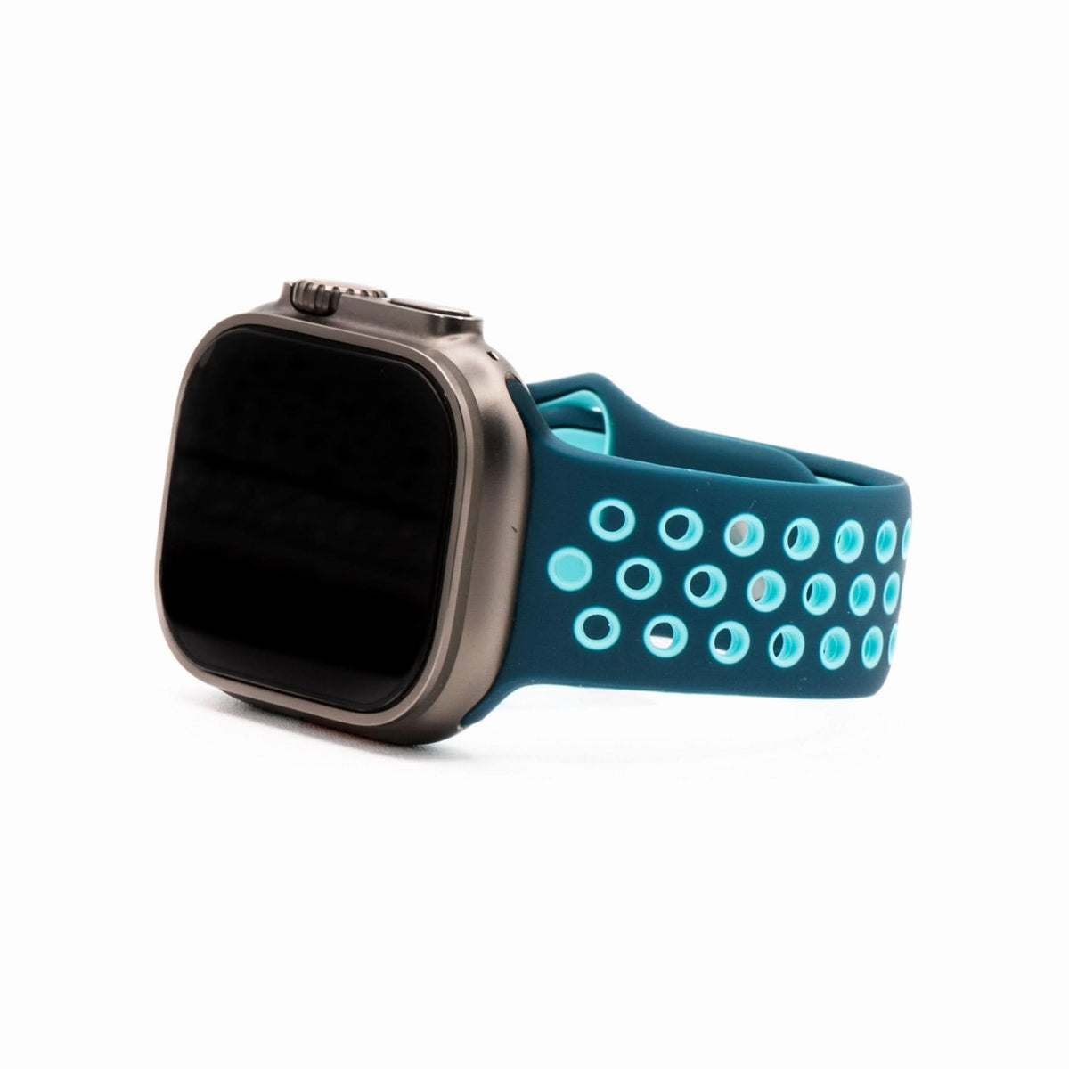 Ocean Blue Silicone Sport Band for Apple Watch